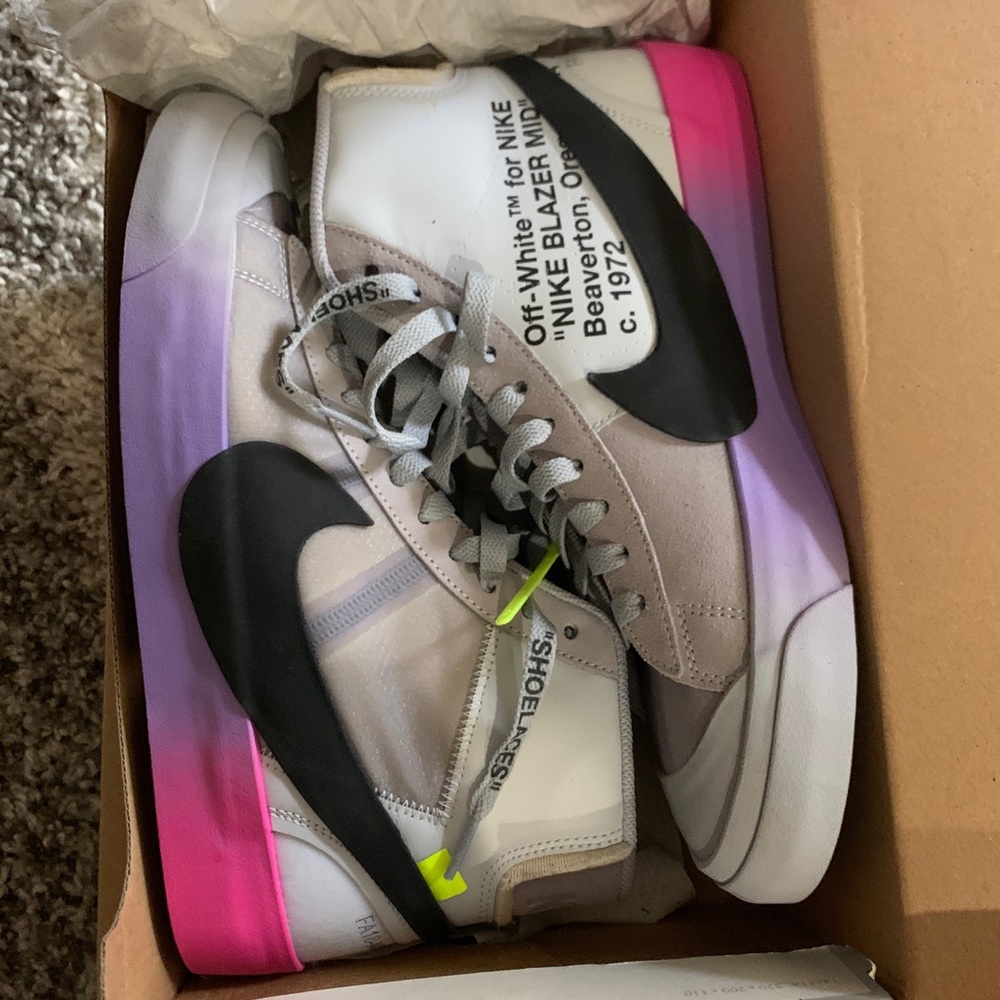 Nike Blazer Mid Off White - Picture 1 of 1